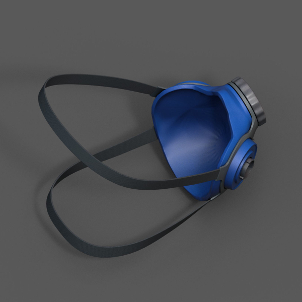 Gas mask respirator scifi military futuristic technology