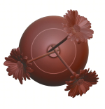 Gerberas in the sphere vase