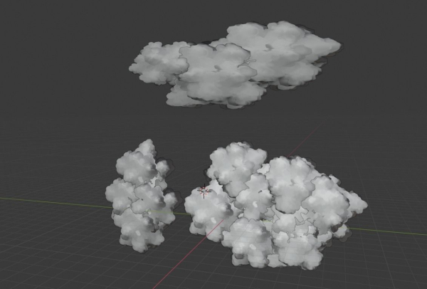 Ghibli Tree and Cloud
