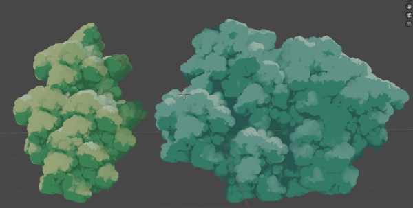 Ghibli Tree and Cloud