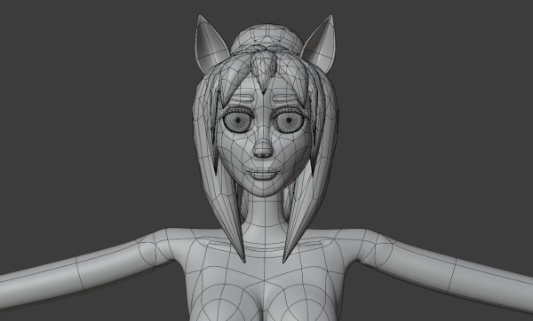 Girl Kiki Character