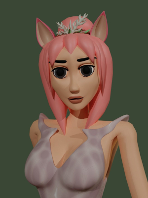 Girl Kiki Character