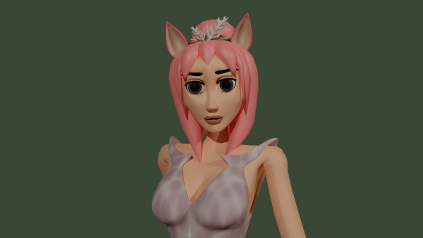 Girl Kiki Character