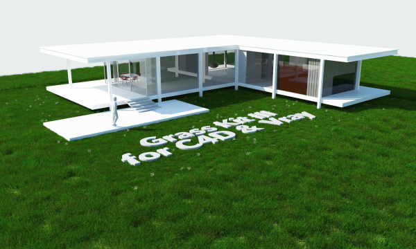 Grass Kit III for C4D and Vray 3