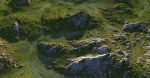 Grass Map Mountains
