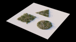 Grass setup - Chaos scatter for Cinema 4D and Corona
