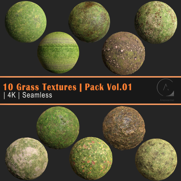 Grass texture pack vol1