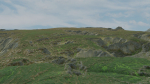 Grassy Hills Mountains Landscape