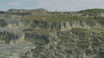 Grassy Hills Mountains Landscape