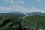 Grassy Hills Mountains Landscape - South America