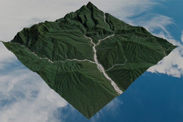 Grassy Hills Mountains Landscape - South America