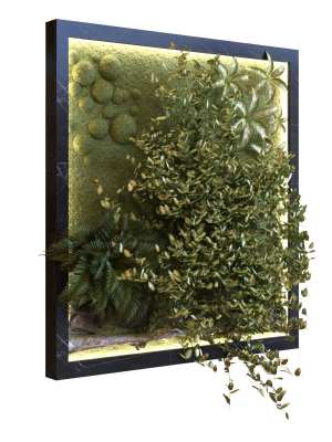 green-wall-set-044-3d-model-low-poly-max
