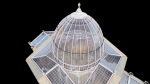 Greenhouse ornate building with glass roof