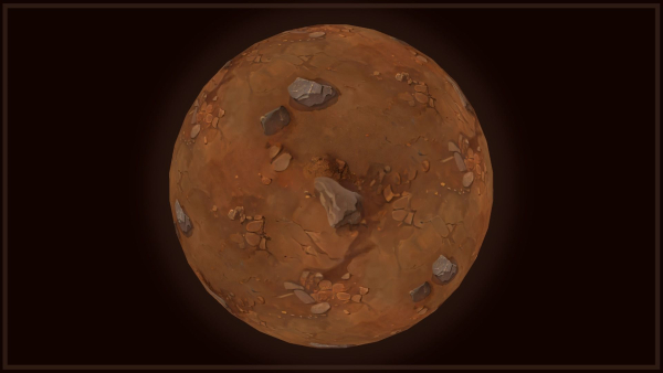 Ground - Earth and Rocks - 20 TEXTURES - Hand-painted -PACK 5---