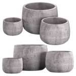 Handspun Linen Planter in Antico Terracotta