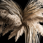 Hanging Bouquet Of Dry Reeds For Decoration 266