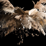 Hanging Bouquet Of Dry Reeds For Decoration 270