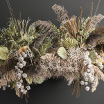 Hanging decor of their dried pampas grass 232