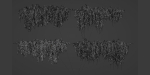 Hanging wall creeper plants collection vol 159-Blender