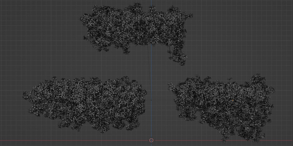 Hanging wall creeper plants collection vol 190-Blender