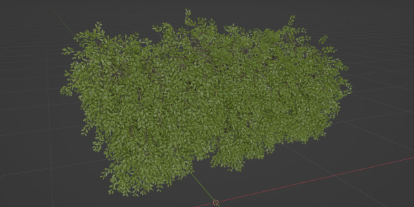 Hanging wall creeper plants collection vol 230-Blender