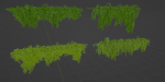 Hanging wall plants collection vol 109-Blender