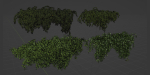 Hanging wall plants collection vol 72-Blender
