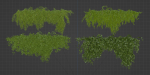 Hanging wall plants collection vol 72-Blender