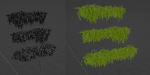 Hanging wall plants vol 127-Blender