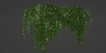 Hanging wall plants vol 91-Blender