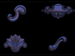 High quality 3d ornaments superpack 80