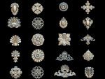 High quality 3d ornaments superpack 80