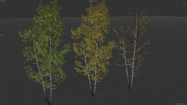 High quality Aspen tree 02