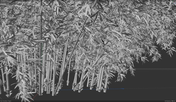 High Quality Bamboo Bush 02
