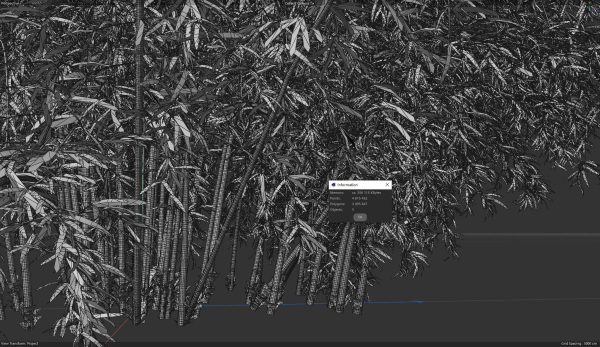High Quality Bamboo Bush 02