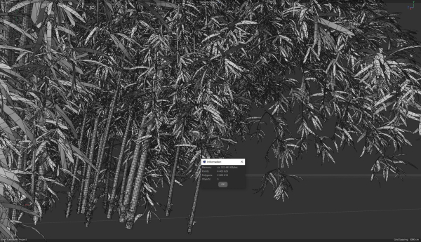 High Quality Bamboo Bush 03