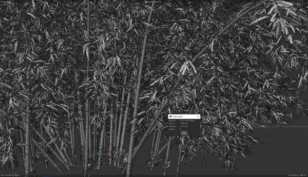High Quality Bamboo Bush 05