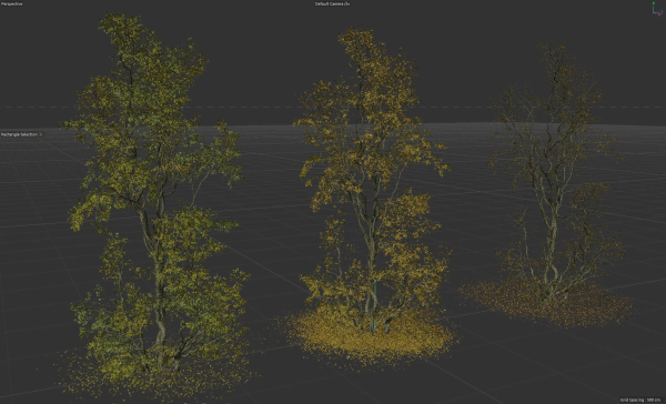 High Quality Forest Elm Tree 05