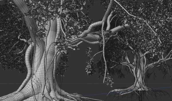 High quality Large banyan tree 06