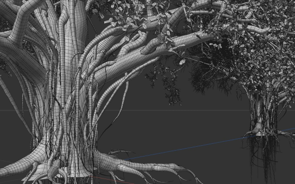 High quality Large banyan tree 08