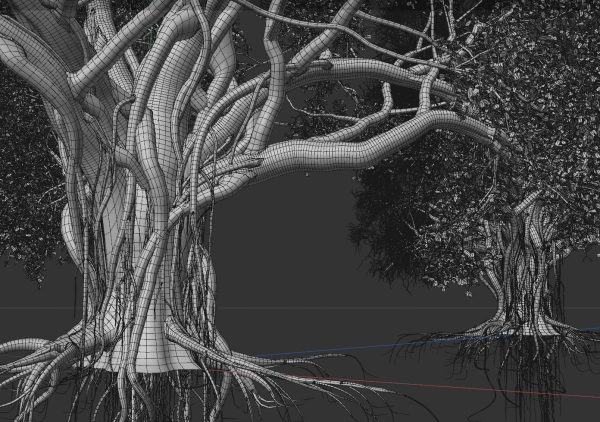 High quality Large banyan tree 09