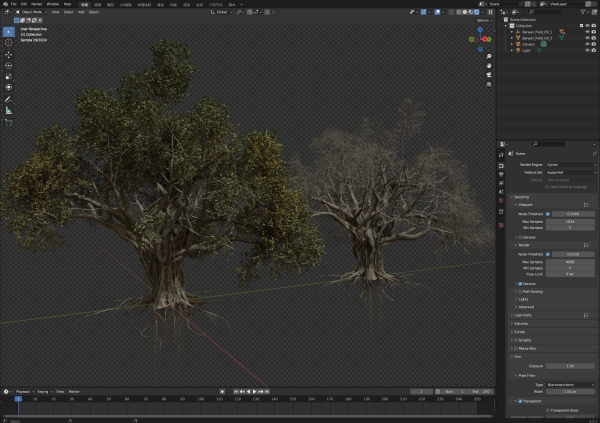 High quality Large banyan tree 09