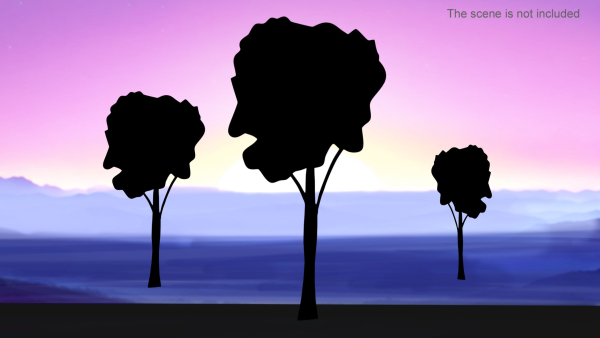 High Tree Silhouette