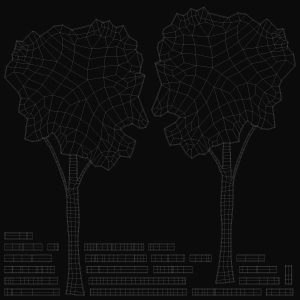 High Tree Silhouette