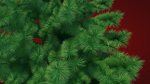 Highly detailed model of the Christmas tree
