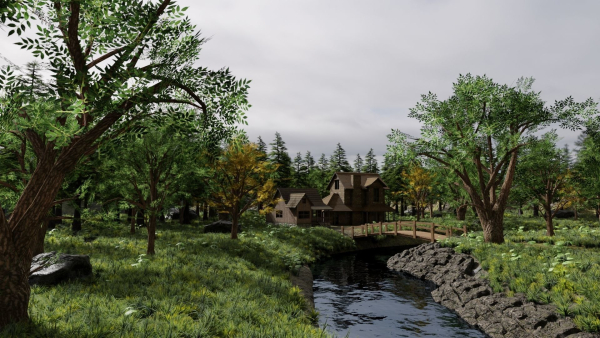 Houses Scene