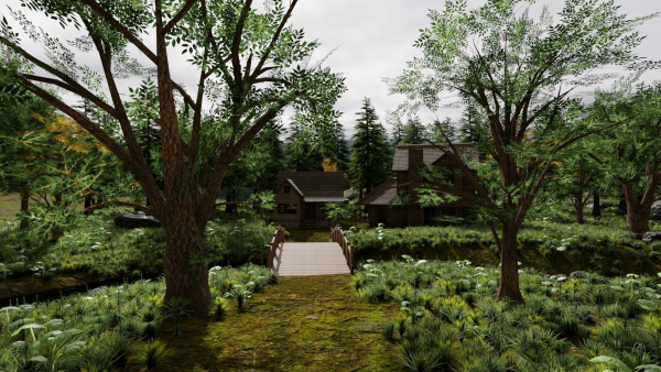 Houses Scene