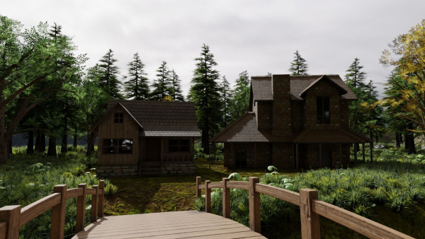Houses Scene
