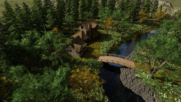 Houses Scene