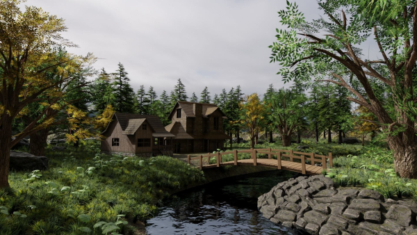 Houses Scene